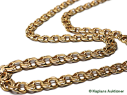 Pantvaror, 1 Halsband 18K dos bism    42 cm. Vikt 16,6g, i auktion: Pant – Lördag 17 februari 2007