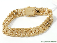 Pantvaror, Armband, X-länk 18K 19,5 cm 28,3 g, i auktion: Pant – Tisdag 27 mars 2007