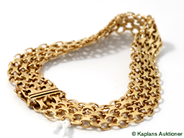 Pantvaror, Armband, X-länk 18K 19,5cm 19,2g, i auktion: Pant – Tisdag 27 mars 2007