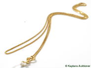 Pantvaror, Halskedja, Venezia 18K 61cm 4,1g, i auktion: Pant – Tisdag 27 mars 2007