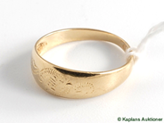 Pantvaror, Ring, 18K Ø16½ 2,4g, i auktion: Pant – Tisdag 9 oktober 2007