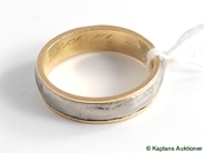Pantvaror, Ring, 18K graverad Ø19½ 4,9g, i auktion: Pant – Tisdag 9 oktober 2007