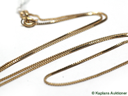 Pantvaror, 1 Kedja Venezia, 46cm, i auktion: Pant – Torsdag 13 december 2007