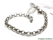 Pantvaror, 1 Armband Ärtlänk, design Scoop, i auktion: Pant – Torsdag 13 december 2007