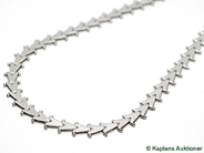 Pantvaror, Collier, 18K vitguld 42,5cm 13,3g, i auktion: Pant – Tisdag 25 mars 2008