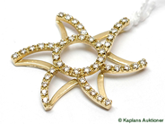 Pantvaror, Hänge, 18K med stenar 3,7g, i auktion: Pant – Tisdag 25 mars 2008