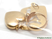 Pantvaror, Parti guld, 18K 2,2g, i auktion: Pant – Tisdag 25 mars 2008