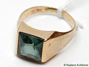 Pantvaror, Klackring, med sten 18K Ø18 4,3g, i auktion: Pant – Tisdag 25 mars 2008