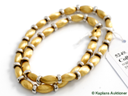 Pantvaror, Collier, tvåfärgat ca 39,5cm 33,7g 18K, i auktion: Pant – Tisdag 8 april 2008
