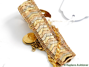 Pantvaror, Parti Guld, defekta Armband och Ring, i auktion: Pant – Tisdag 17 juni 2008