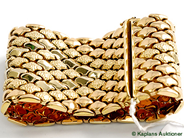 Pantvaror, Armband, 18K 119,2g  19,5cm  bredd 5cm, i auktion: Pant – Tisdag 17 juni 2008