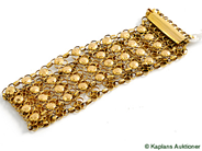 Pantvaror, Armband, 18K 16,1g  19,5cm med sprintlås, i auktion: Pant – Tisdag 17 juni 2008