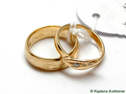 Pantvaror, Ringar, 1 ring med diamant 1xca 0,05ct, i auktion: Pant – Tisdag 17 juni 2008