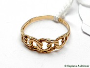Pantvaror, Ring, Bismarck 18K Ø18 1,7g, i auktion: Pant – Tisdag 17 juni 2008