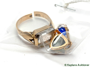 Pantvaror, Parti guld, 18K 7,4g, i auktion: Pant – Tisdag 17 juni 2008