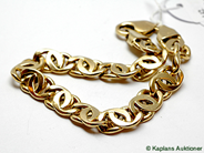 Pantvaror, Armband, 18K 23cm 28,6g, i auktion: Pant – Tisdag 17 juni 2008