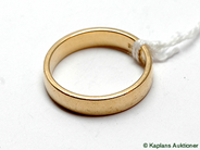 Pantvaror, Ring, 18K med gravyr Ø20½ 8,9g, i auktion: Pant – Tisdag 17 juni 2008
