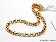 Pantvaror, Armband, ärtlänk 18K 20cm 6,3g, i auktion: Pant – Tisdag 17 juni 2008