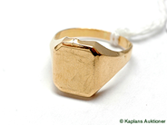 Pantvaror, Klackring, 18K bucklig Ø16 2,5g, i auktion: Pant – Tisdag 17 juni 2008