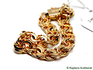Pantvaror, Armband, Bismarck 18K 19,5cm 40,8g, i auktion: Pant – Tisdag 17 juni 2008
