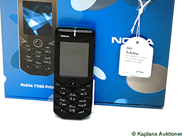Pantvaror, Telefon, Mobiltelefon Nokia 7500 Prism Black, i auktion: Pant – Tisdag 17 juni 2008