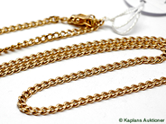 Pantvaror, Halskedja, Pansar 18K 56cm 20,6g, i auktion: Pant – Tisdag 17 juni 2008