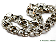 Pantvaror, Armband, Bismarck i silver (830) 20cm låsåtta saknas 32,6g, i auktion: Pant – Tisdag 17 juni 2008