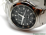Pantvaror, Herrur, Festina Chronograph i stål med stållänk batteri slut ej funktionsgaranti, i auktion: Pant – Tisdag 17 juni 2008