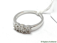 Pantvaror, Ring, 18K med diamanter 21xca0,01ct, i auktion: Pant – Tisdag 17 juni 2008