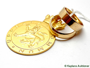 Pantvaror, Guldparti, 18K 1 Medalj, i auktion: Pant – Tisdag 17 juni 2008
