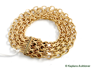 Pantvaror, Armband, 18K X-länk, i auktion: Pant – Tisdag 17 juni 2008