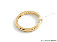 Pantvaror, Ring, 18K slät graverad, i auktion: Pant – Tisdag 17 juni 2008