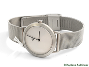 Pantvaror, Damur, Calvin Klein i stål med stålarmband, i auktion: Pant – Tisdag 2 september 2008