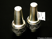 Pantvaror, Tenn, 1 Salt/pepparkar 10cm, i auktion: Pant – Tisdag 16 september 2008