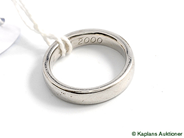 Pantvaror, Ring, vitguld graverad 18K 9,7 g, i auktion: Pant – Tisdag 16 september 2008