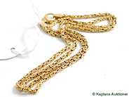 Pantvaror, Halskedja, Köning 53cm 14K 15,4 g, i auktion: Pant – Tisdag 16 september 2008