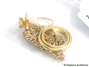 Pantvaror, Parti guld, graverat 18-23K 20,3g, i auktion: Pant – Tisdag 28 oktober 2008