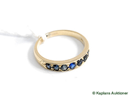 Pantvaror, Ring, med stenar 18K Ø17½ 2,8g, i auktion: Pant – Tisdag 28 oktober 2008