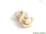 Pantvaror, Piercing, smycken 2st med stenar 18K 13,3g, i auktion: Pant – Tisdag 28 oktober 2008