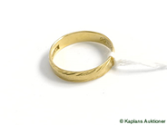 Pantvaror, Ring, (graverad). 18K 2,4g, i auktion: Pant – Tisdag 18 november 2008