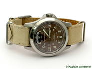 Klockor, HAMILTON, Khaki, i auktion: Klockor – Lördag 10 januari 2009