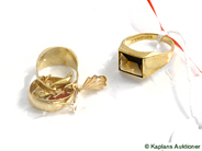 Pantvaror, Partiguld, 18K trasigt 10,9 g, i auktion: Pant – Tisdag 17 februari 2009