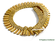 Pantvaror, Halscollier, 18K 40 cm säkerhetskedja saknas 77,5 g, i auktion: Pant – Tisdag 17 februari 2009