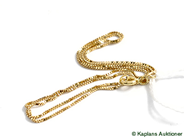 Pantvaror, Halskedja, Venezia 18K 37,5 cm 1,7 g, i auktion: Pant – Tisdag 17 februari 2009