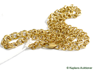 Pantvaror, Halskedja, doserad Bismarck 18K 42 cm 8,3 g, i auktion: Pant – Tisdag 17 februari 2009