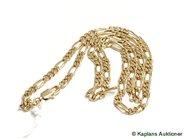 Pantvaror, Halskedja, 18K Figaro, i auktion: Pant – Tisdag 24 februari 2009