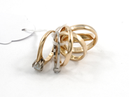 Pantvaror, Parti guld, 18K 21 g, i auktion: Pant – Tisdag 11 augusti 2009