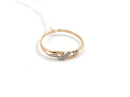 Pantvaror, Ring, 18K  med diamant ca0,005ct, i auktion: Pant – Tisdag 11 augusti 2009