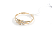 Pantvaror, Ring, 18K med diamanter 4xca0,005ct, i auktion: Pant – Tisdag 11 augusti 2009