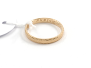 Pantvaror, Ring, 18K graverad 2,8g, i auktion: Pant – Tisdag 11 augusti 2009